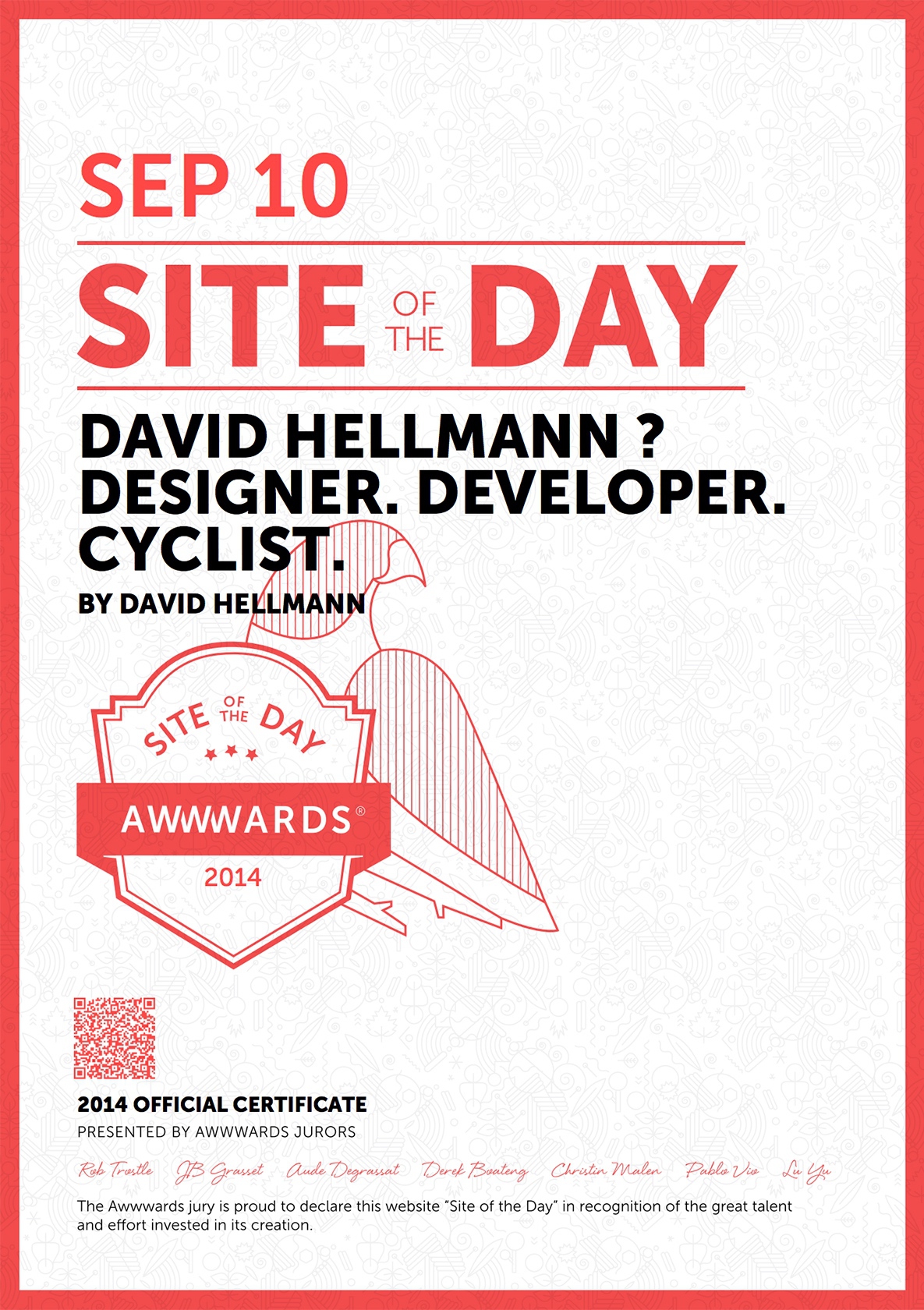 Awwwards site of the day 2014 09 10