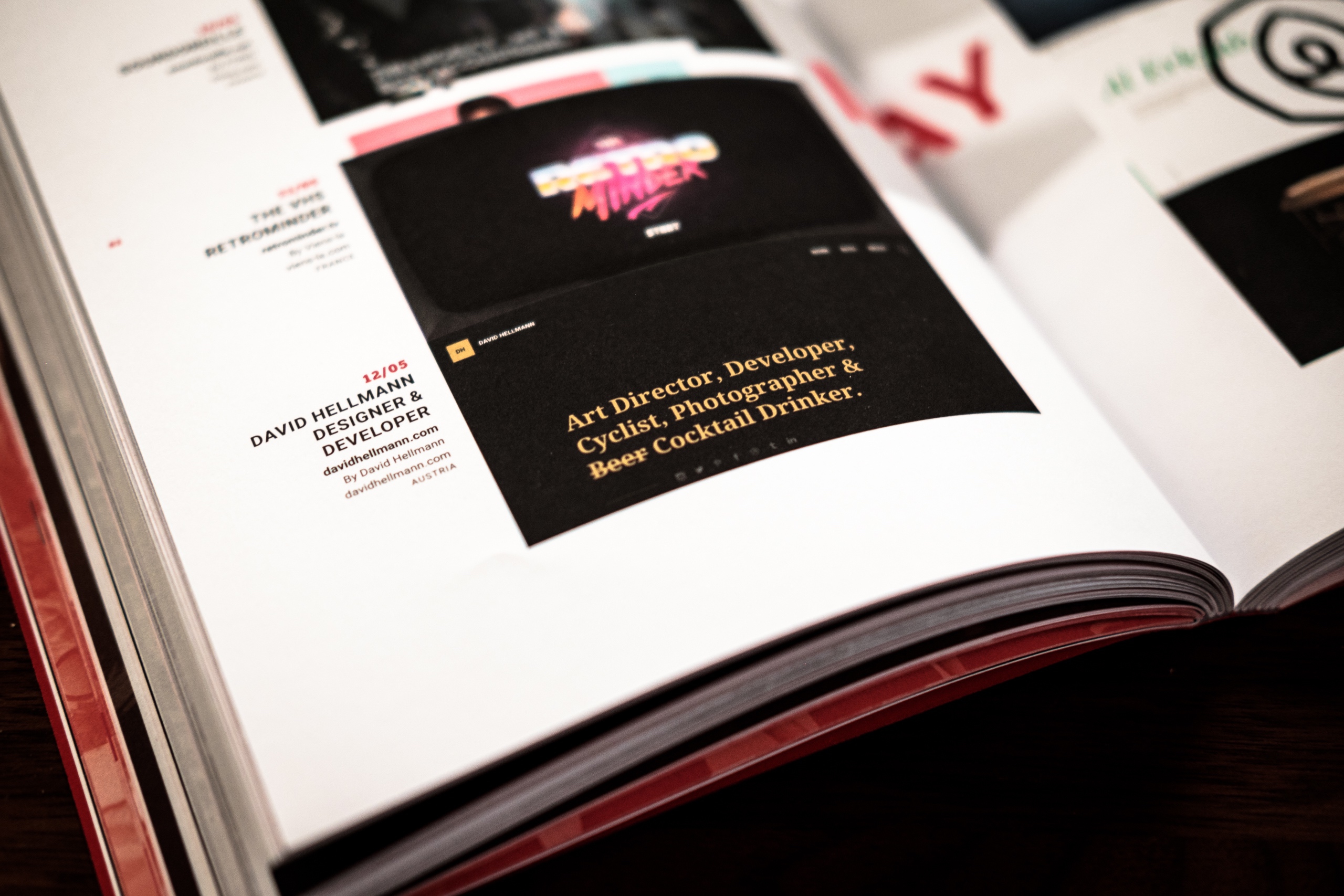 AWWWARDS Book 2016 David Hellmann 01