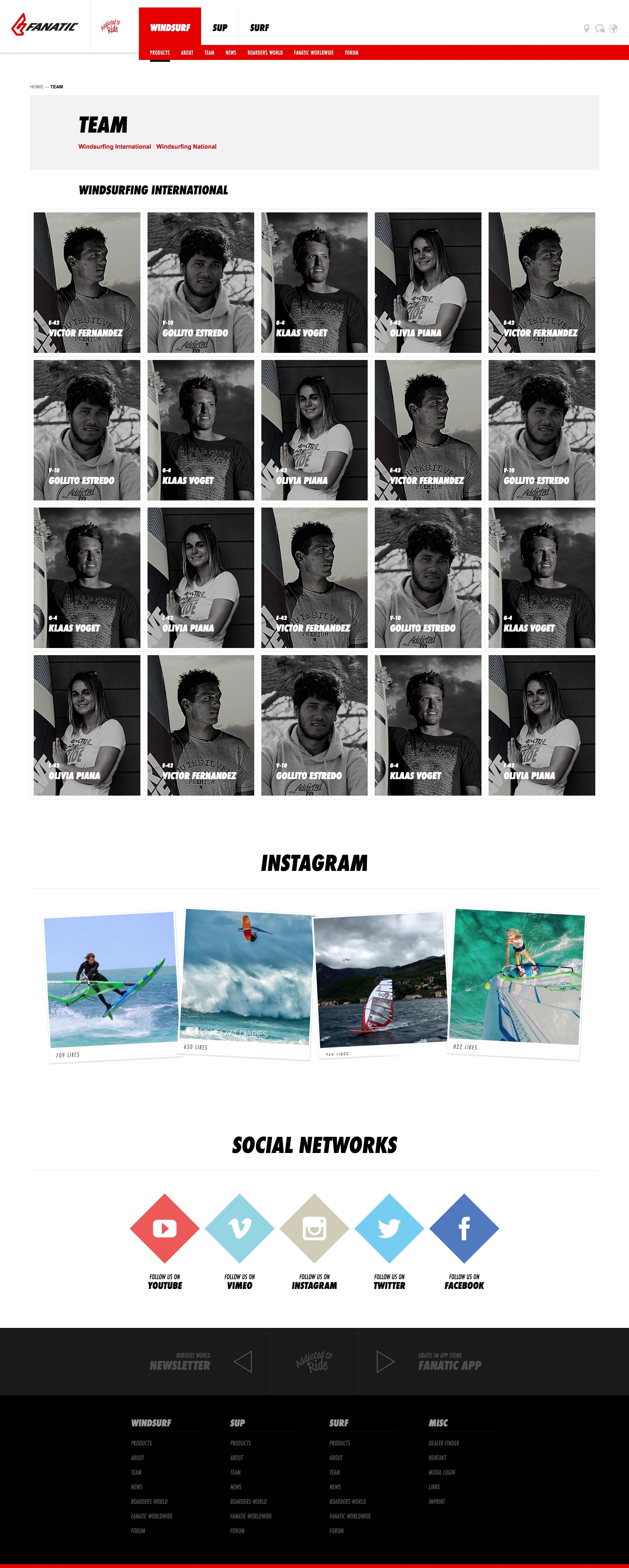 Fanatic website image 06